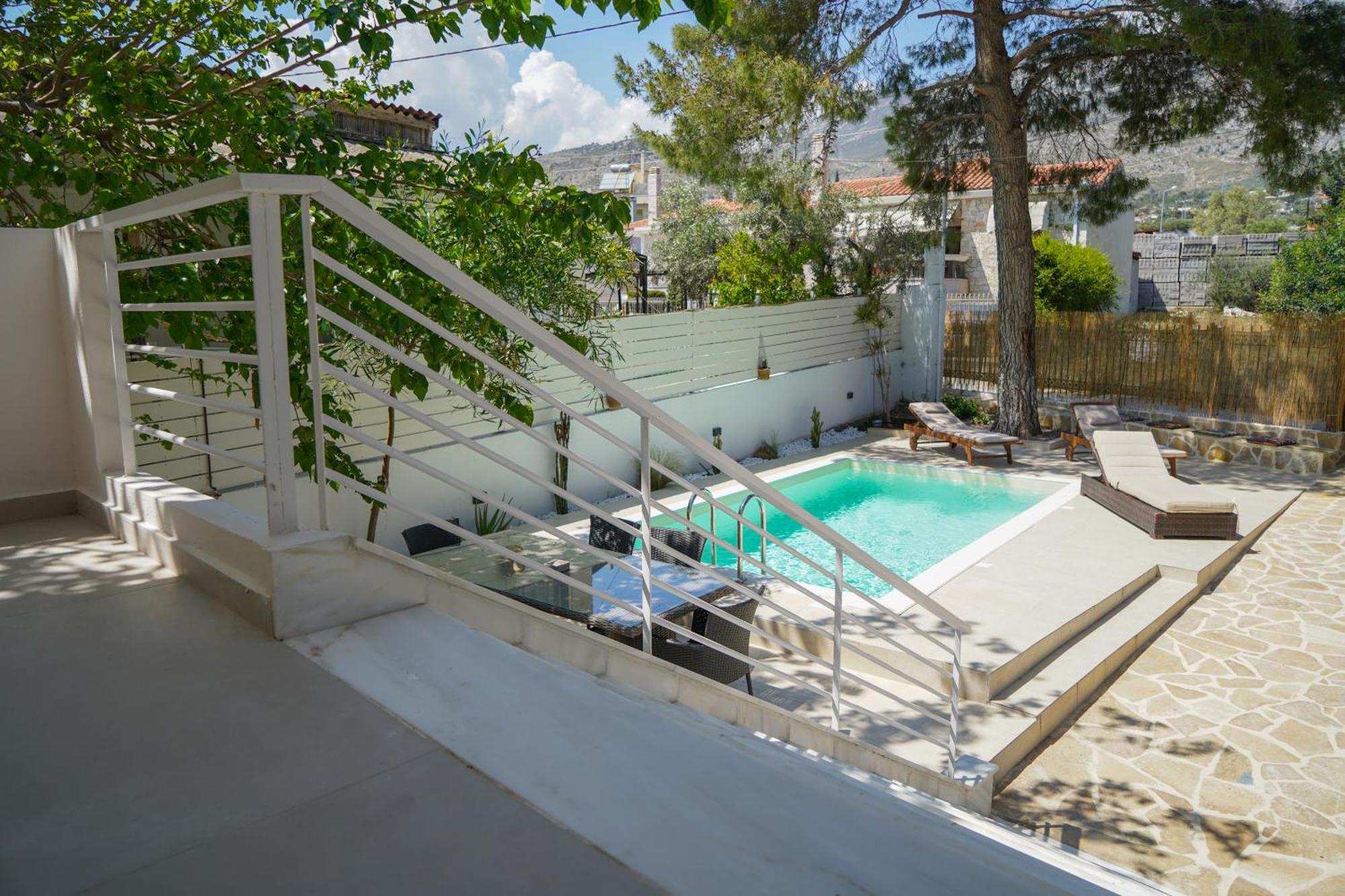 Villa Helio Kineta Bagian luar foto
